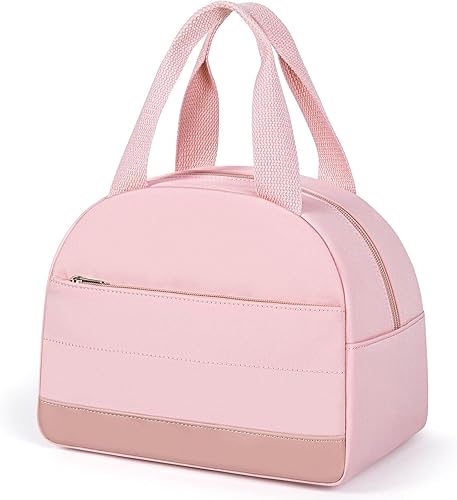 Miniatura 33 de Lonchera para mujer, bolsa de almuerzo aislada a prueba de fugas, bonita lonchera con gran capacidad, contenedor de almuerzo para el