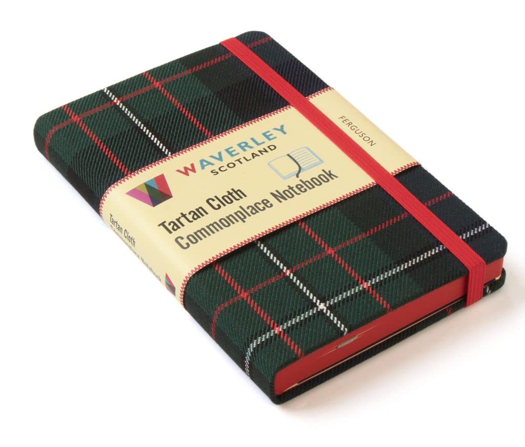 Waverley (M): Ferguson Tartan Cloth Commonplace Notebook by Not Available...