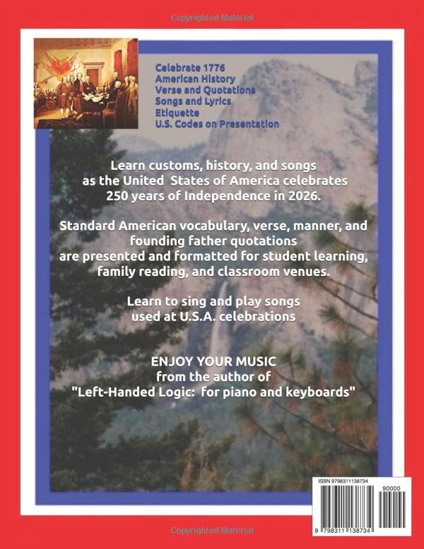 American Liberty Sing-Along Songs & Verse Student Edition (American Liberty 1776-2026 Vocabulary & Songs) - Image 2