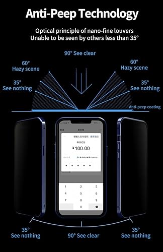 Miniatura 4 de Funda antiespía para Galaxy S22 Ultra con bloqueo de aluminio parachoques protector de pantalla de privacidad de absorción magnética de vidrio