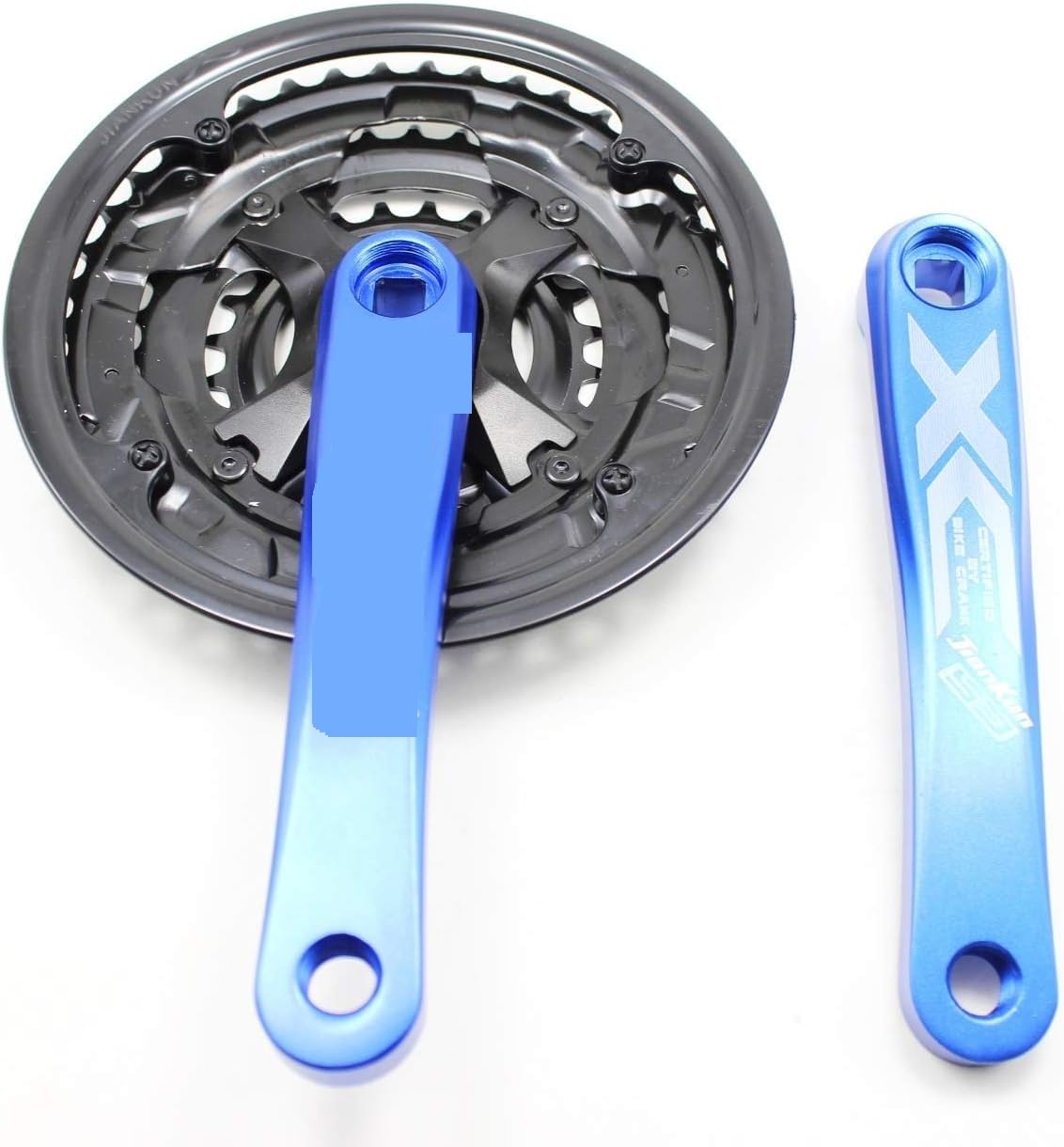 Zestaw korbowy do roweru górskiego Speed ​​Zestaw korb rowerowych(Blue With Bb)