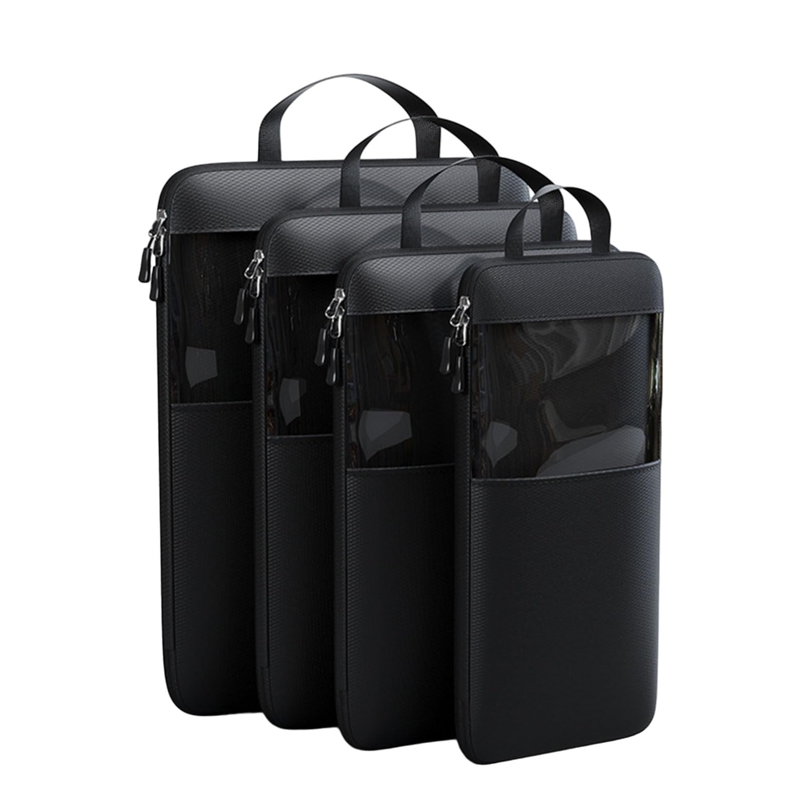 Packing Cubes Expandable Compression Organizers for Backpacks Space Saving Bags for Clothes Shoes Underwear Compression Packing Cubes