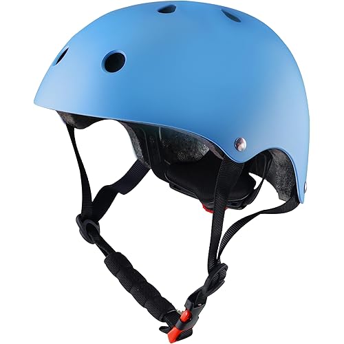 SAITI Kids Bike Helmet, Toddler Bike Helmet for Ages 3-14 Boys Girls Protective Gear Adjustable Kids Helmet for Multi-Sports Skateboard Bicycle Riding Scooter Skating Roller