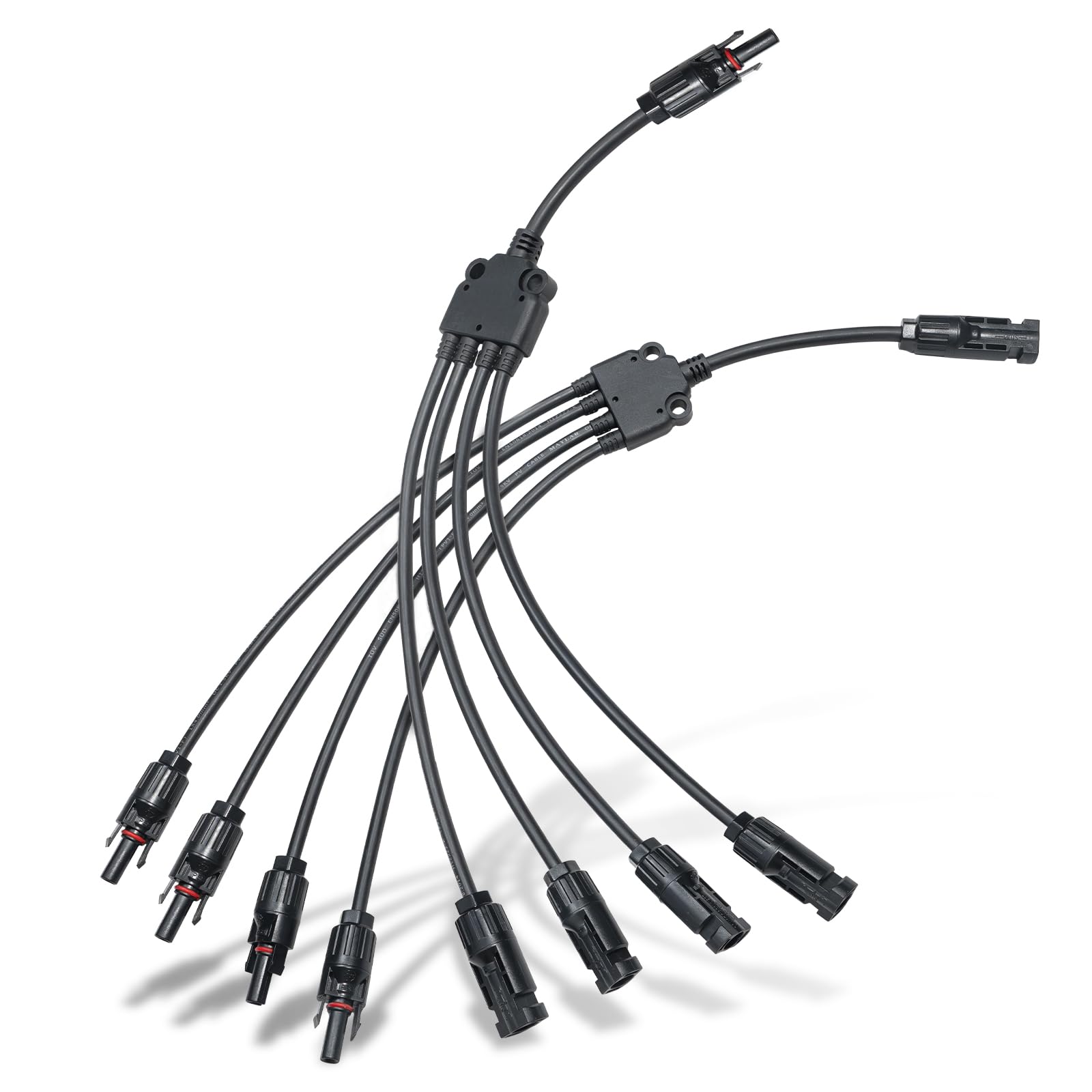 ECO-WORTHY Solar Connectors Y Branch 1 to 4 Parallel PV | Mubboo