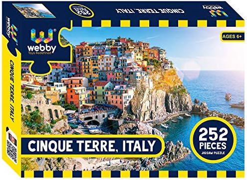 Webby Cinque Terre, Italy, Jigsaw Puzzle, 252 Pieces