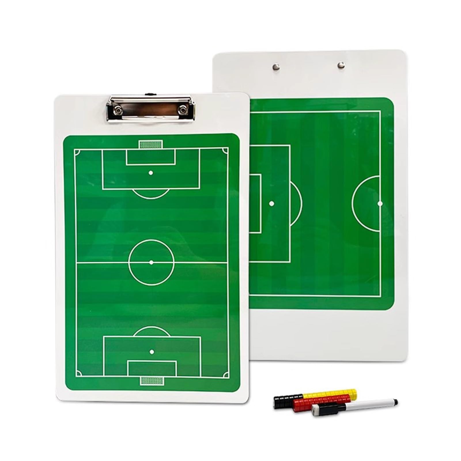 Pizarra Tactica Futbol Entrenador, Pizarra Magnetica Futbol Tablero Táctico Portátil, Pizarra de Estrategia de DiseñO de Borrado en Seco Doble Cara,con Bolígrafo y Marcador Magnético