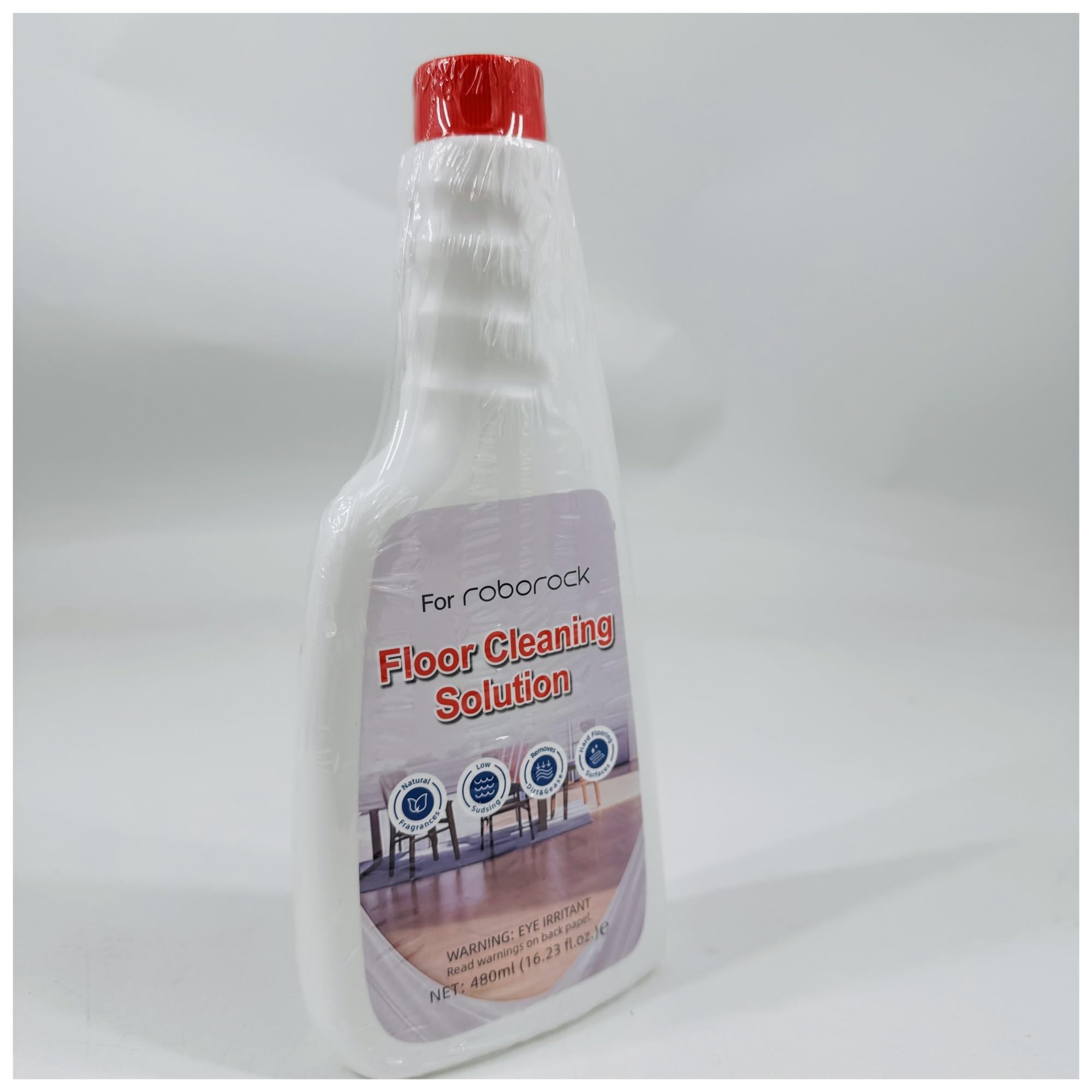 Líquido de Limpieza de Pisos de 480 ml, Compatible con limpiadores de Pisos Roborock, fórmula Suave de Primera Calidad, eliminación Profunda de Manchas, no Deja residuos