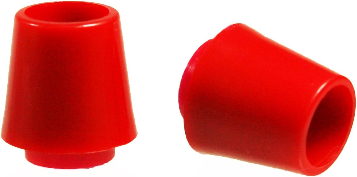 Golf Ferrule Red .335 Collared for Drivers and Woods 4 pack