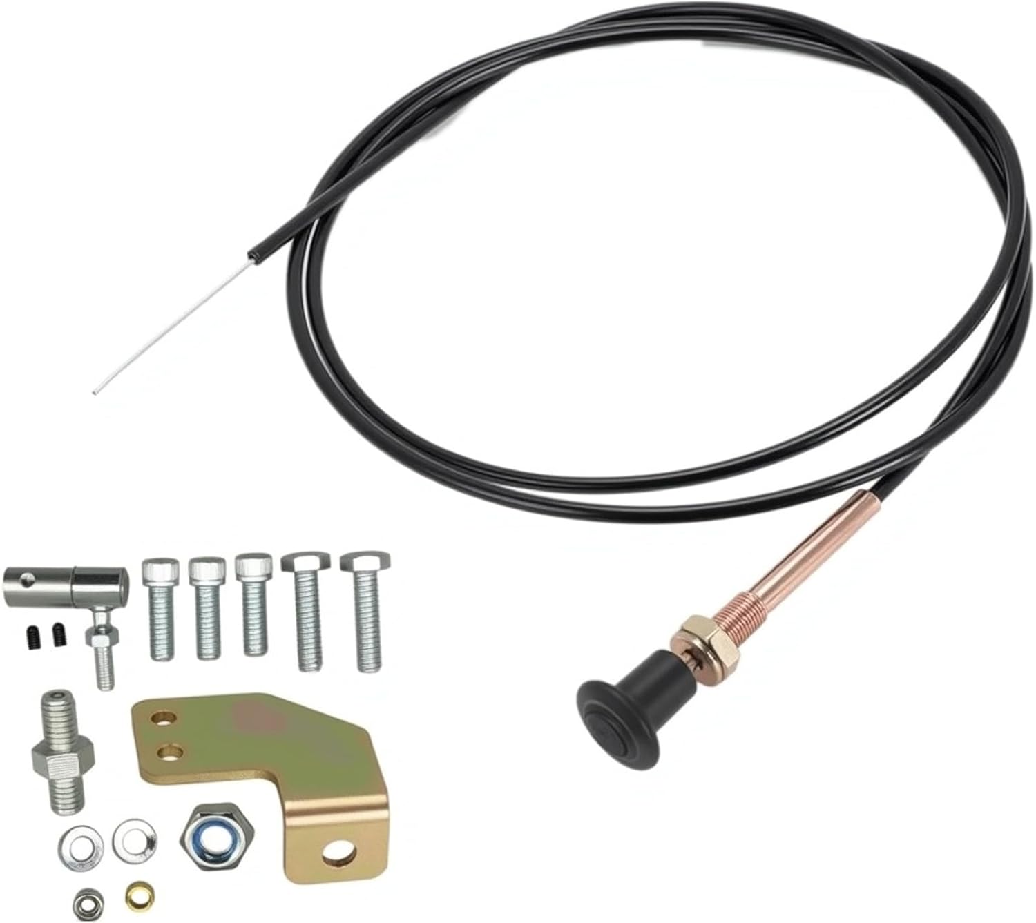 Manual Fuel Shut Off Solenoid Kit Cable Set Fit for Dodge 12V 4BT 6BT P7100