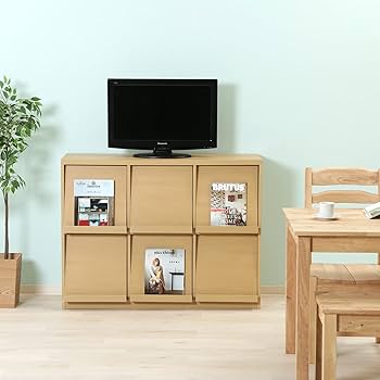 Amazon｜不二貿易 ディスプレイラック 本棚 幅119×奥行45×高さ