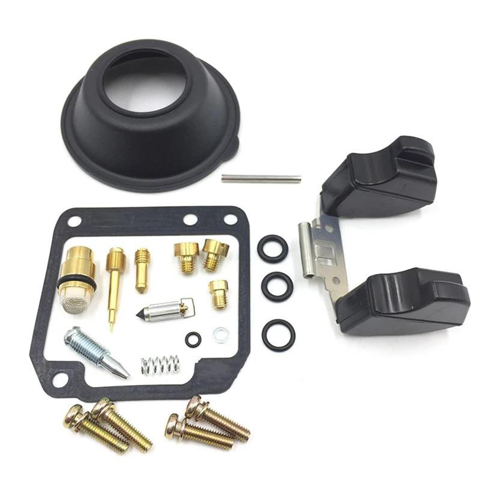 Kit de reparación de carburador para Motocicleta FZ600 YX600 FZ YX 600 Radian FZ600SSC YX600WWC,Kit de reconstrucción de carburador,depósito de Aceite y Flotador (Juego de 2)