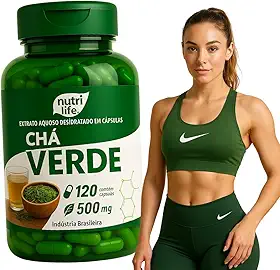Chá Verde -120 capsulas 500Mg