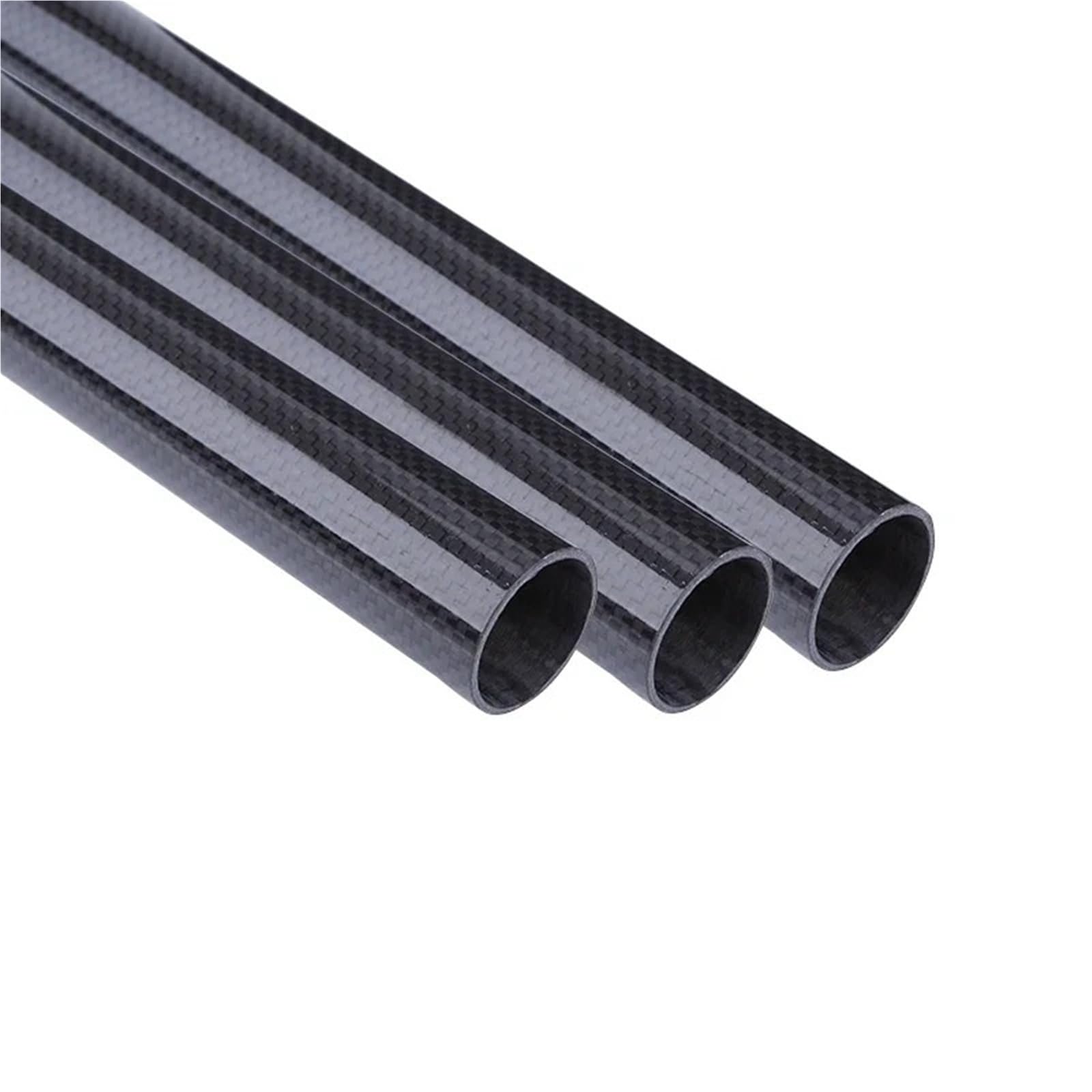 Tubo De Fibra De Carbono Tubo de fibra de carbono | Longitud: 500 mm, Grosor de la pared: 0,5 mm, Calibre: 5 mm-41 mm Accesorios for modelos de aviones(41x40x500mm 2pcs)