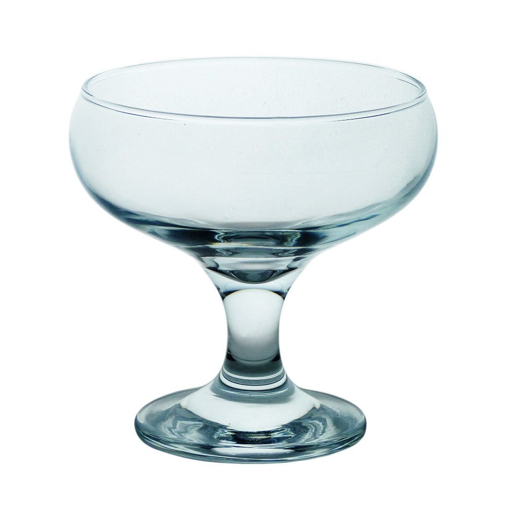Pasabahce Ice Cream Cups 200ml Case of 2 Dessert Dishes Knickerbocker Glory Glasses Sorbet Dessert