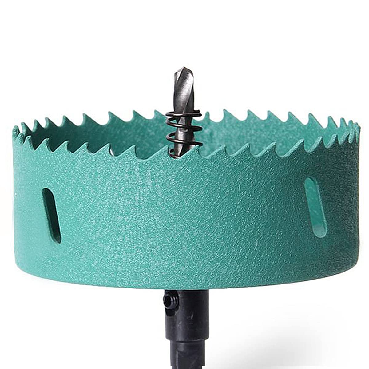 SagaSave 175mm Bi-Metal Hole Saw with Corn Hole Drilling Hole Cutter,Heavy Duty Hole Cutter for Wood,Metal,Stainless Steel,Plastic,Drywall,Fiberboard 1PCS-Green