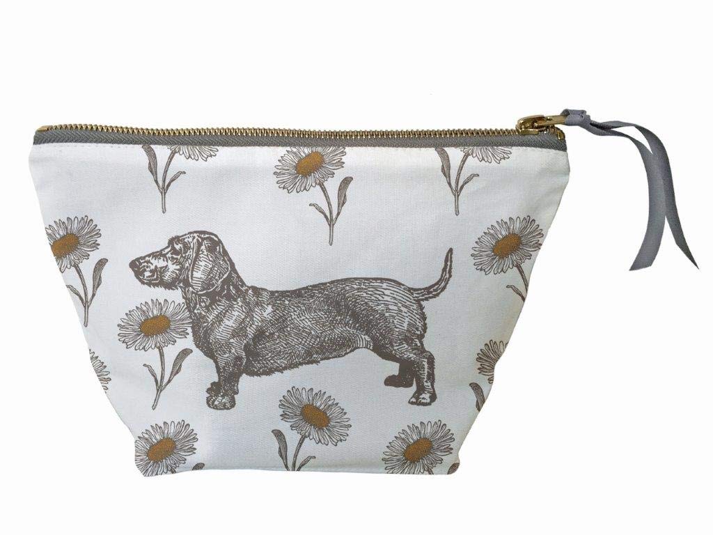 Thornback & Peel Cactus & Bird Cosmetic Bag (Small), Multi, 240mm x 170mm x 10mm
