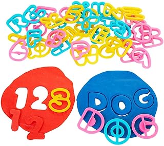 Colorations Alphabet & Number Cutter Set - 36 Pieces