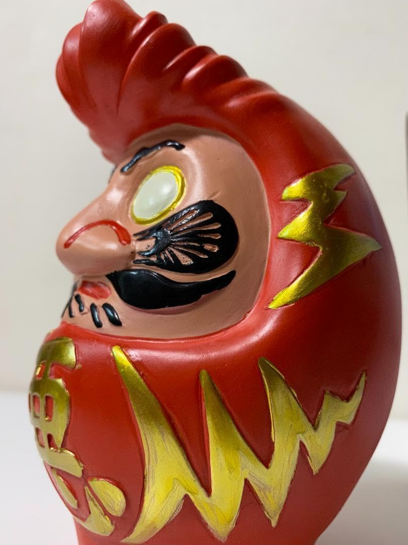 新品 現代美術二等兵 悪 ぐれダルマ 達磨 貯金箱 リーゼントの不良ダルマ 箱入 ノーブランド品現代美術二等兵悪ぐれダルマ達磨貯金箱リーゼントの不良