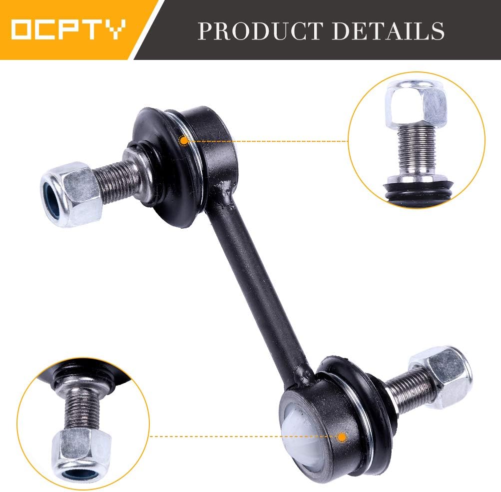 OCPTY - New 2-Piece fit for 2007-2012 for Hyundai Santa Fe Veracruz for Kia Sorento-2 Rear Stabilizer/Sway Bar End Links