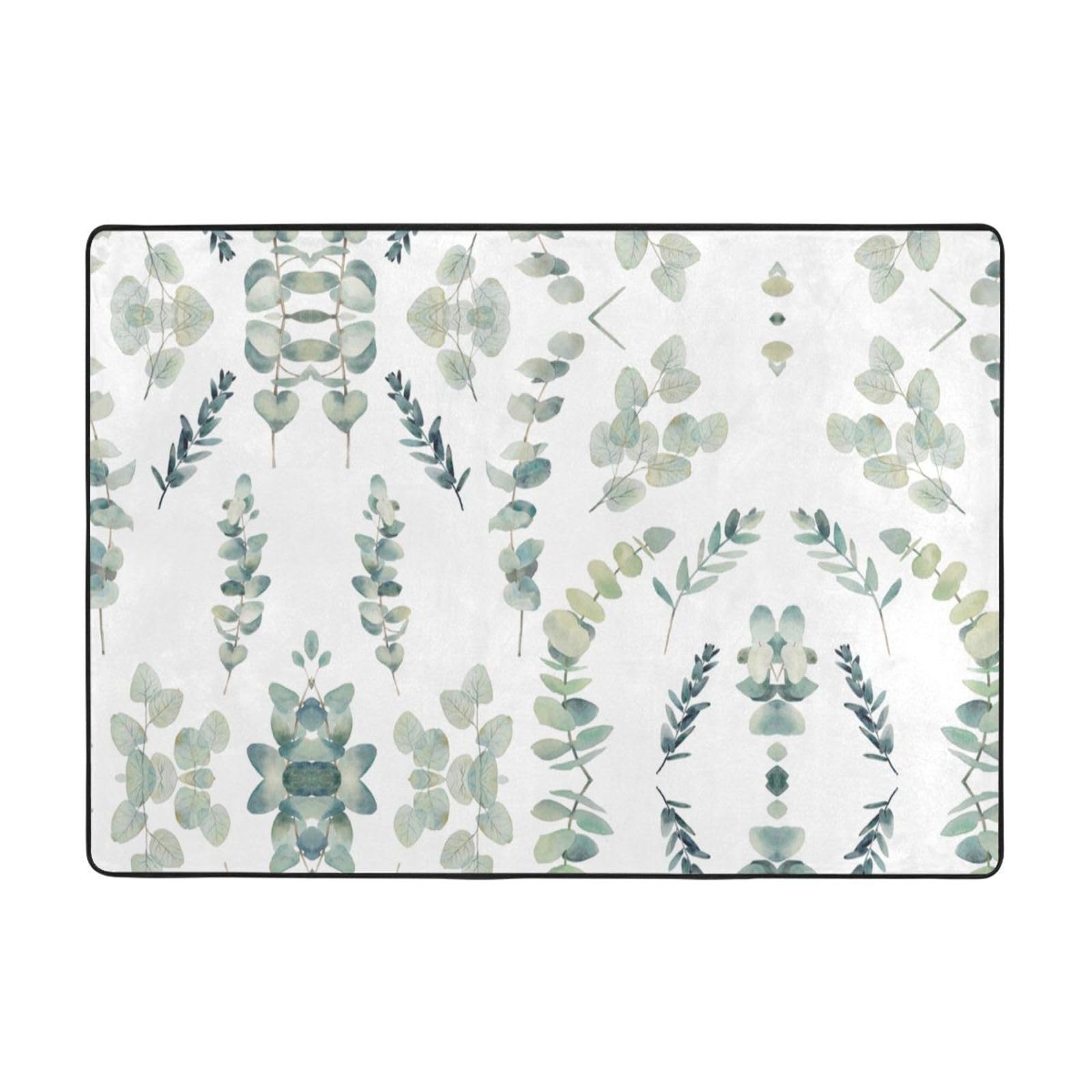 Tapis doux eucalyptus pour rafraîchir la déco de chambre