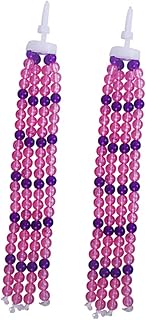 Totority 2 Pares De Fitas De Scooter Fita De Borla De Bicicleta Acessório De Bicicleta Para Crianças Apertos De Guidão De Bicicleta Para Crianças Fita Blush Serpentinas De Guidão De