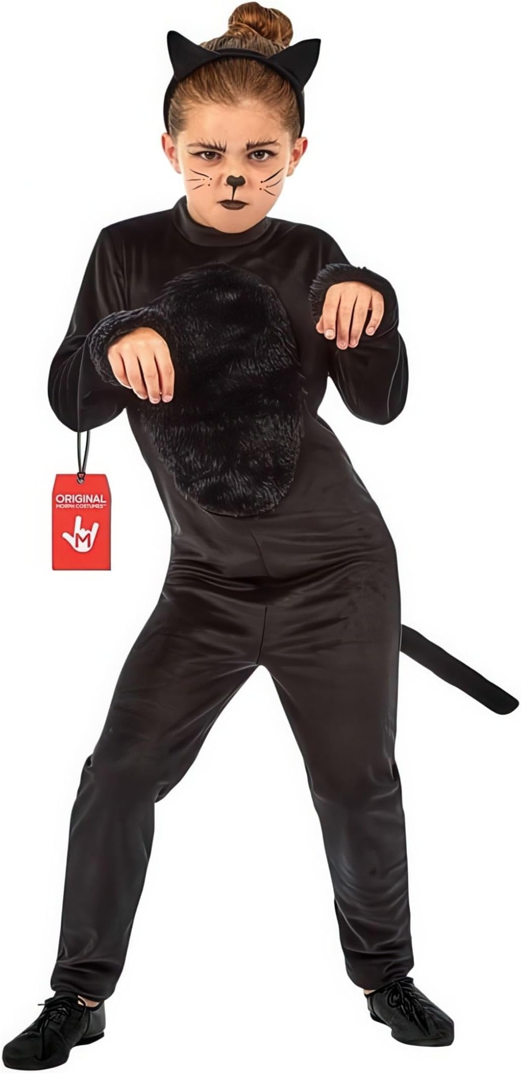 fun shack Black Cat Costume for Girls, Cat Costumes for Kids, Halloween Costumes for Kids, Black Cats Girls Halloween Costume
