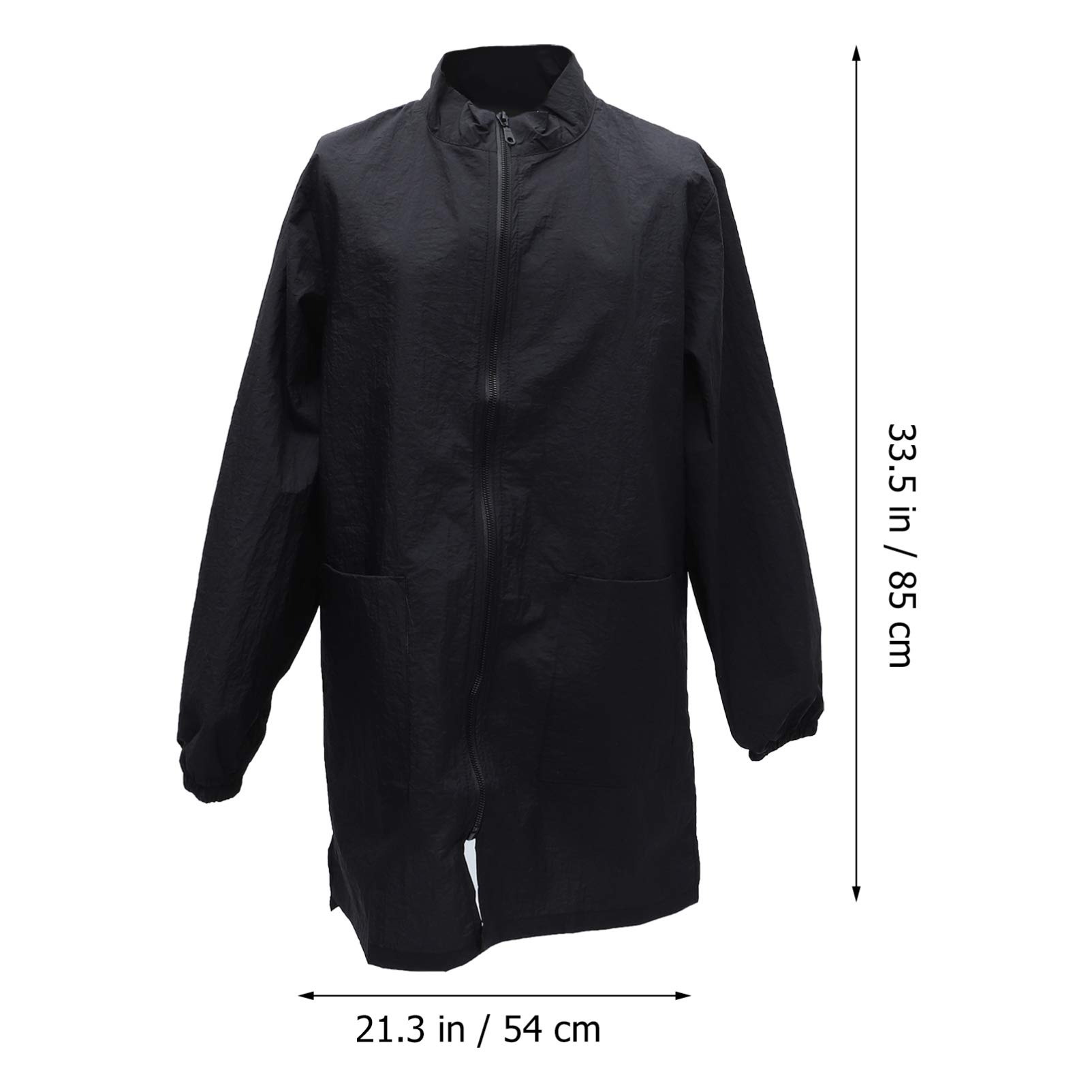 POPETPOP Dog Grooming Tunic Pet Grooming Work Clothes Apron Pet Beautician Waterproof Clothes Haircutting Grooming Bathing Uniform Smock (Sleeve L - Image 2