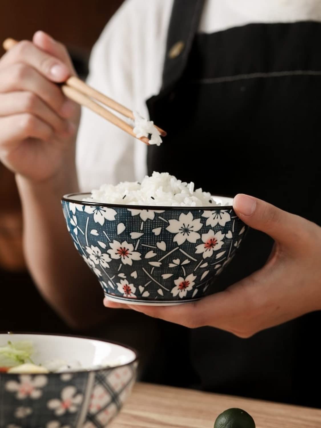 ARQIVO Porcelain Japanese Style Ceramic Bowls Set with Gift Box, for Cereal, Salad, Soup, Pho, Ramen, Dessert, Rice, Noodle, Pasta Bowl Set - Microwave Safe, Stackable (Pack of 12) 1