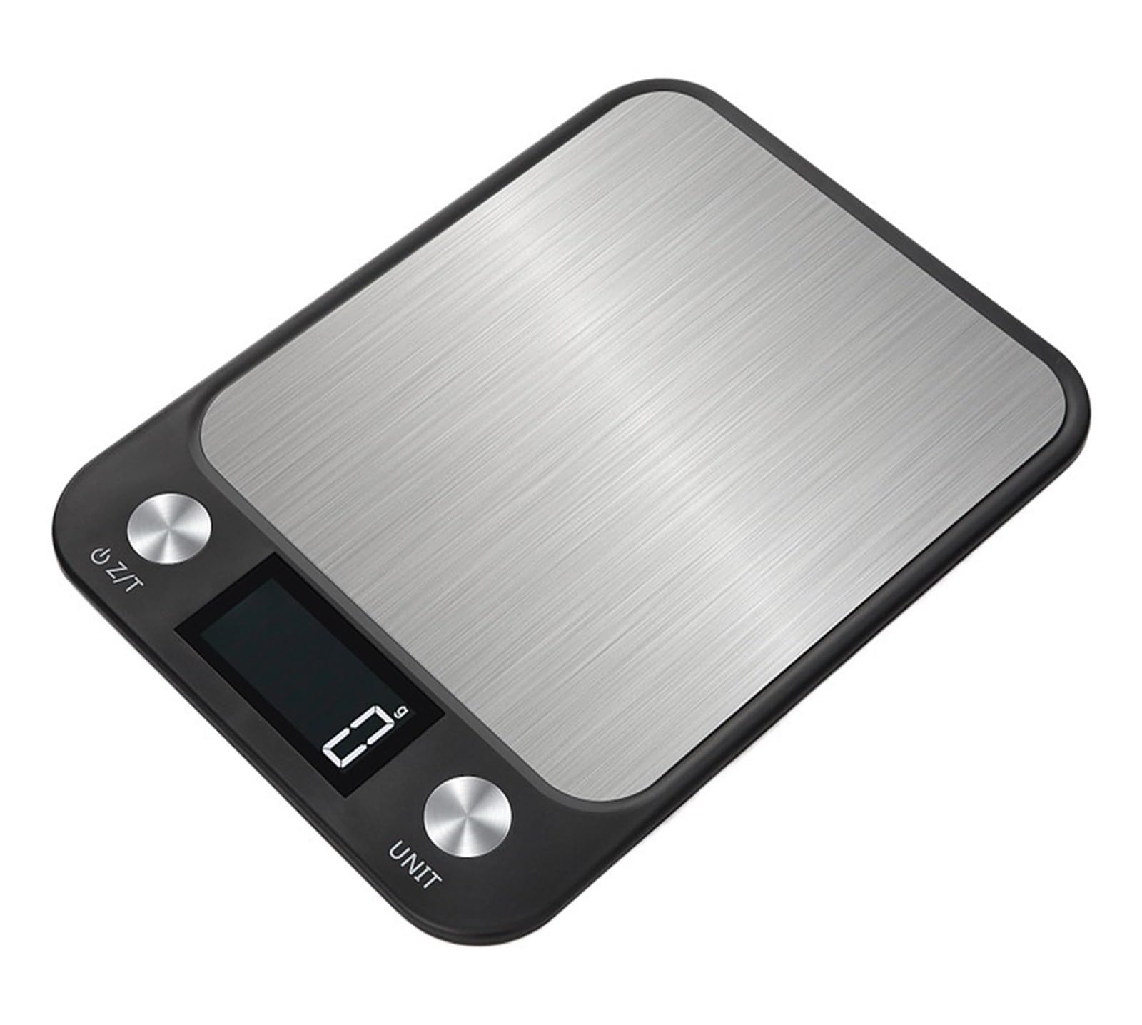HPTHLY Kitchen Electronic Digital Scales Weighs Food Cooking Baking Coffee Balance Smart Stainless Steel Digital Scale Grams (Black B-5Kg)