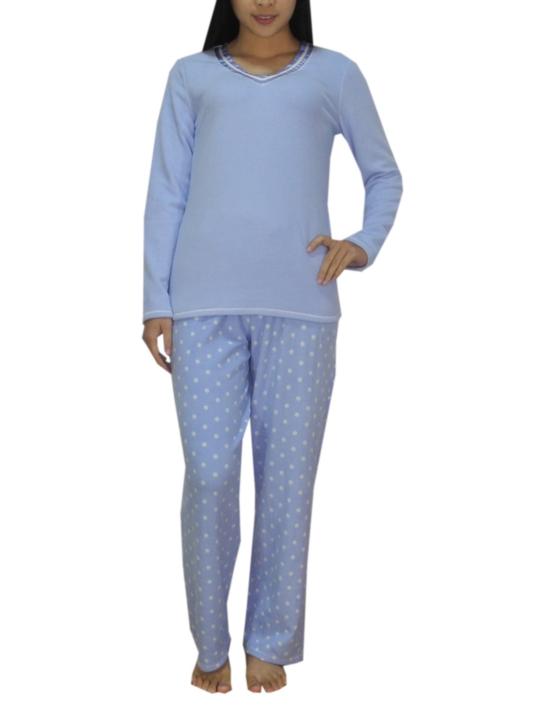 ARIA Ladies’ Micro Spandex Pajama Set