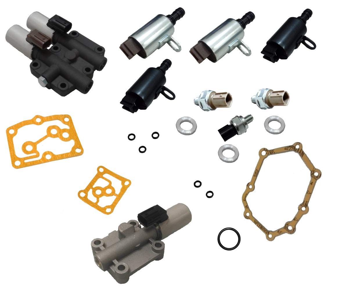 SINS - Accord Hybrid Odyssey RL TL MDX RDX Transmission Solenoid Kit 28250-RDK-014 28260-RDK-023 28400-RDK-003 28500-RJB-004 28600-RKE-004 28610-RKE-004