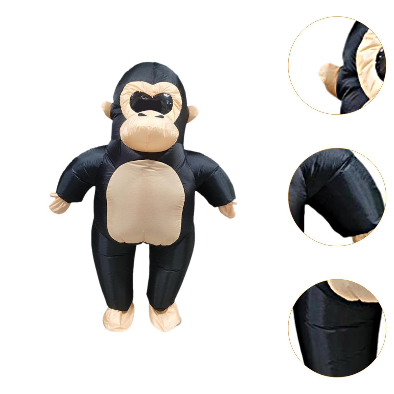 Disfraz Inflable Traje de Animal Entero para Cosplays Y Carnaval Diseño Adorable con Estructura Segura Y Resistente Material Ligero de Fácil T, Altura 160 a 190 Cm