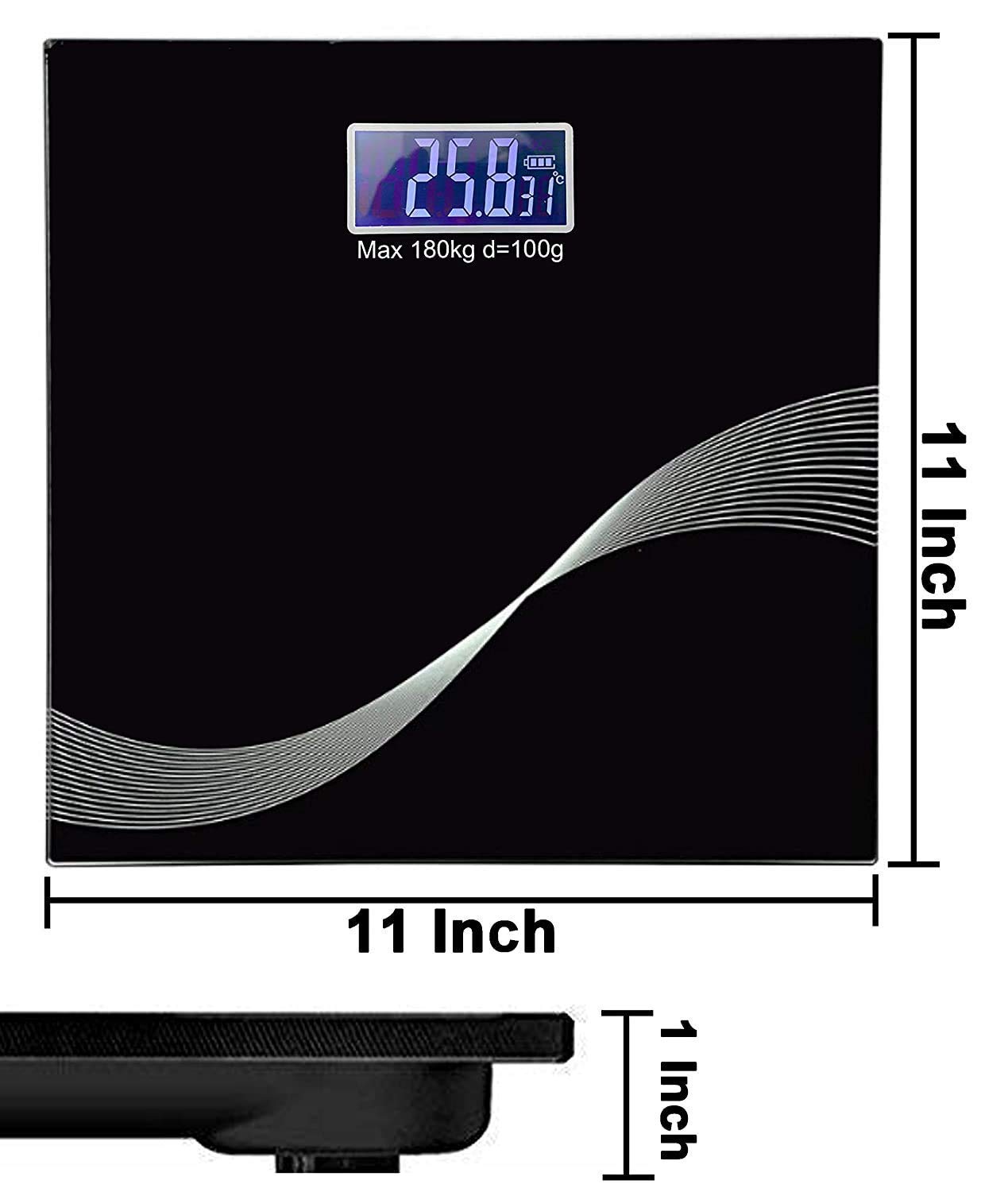 Chavda Electronic Thick Tempered Glass LCD Display Digital Personal Bathroom Health Body Weight Weighing Scales For Body Weight,weight machine for human body,weighing machine,Weight machine 4