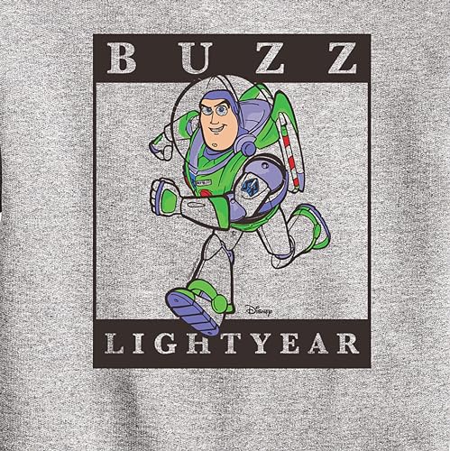 Disney - Toy Story 4 - Type Block Buzz - Toddler & Youth Crewneck Fleece Sweatshirt3