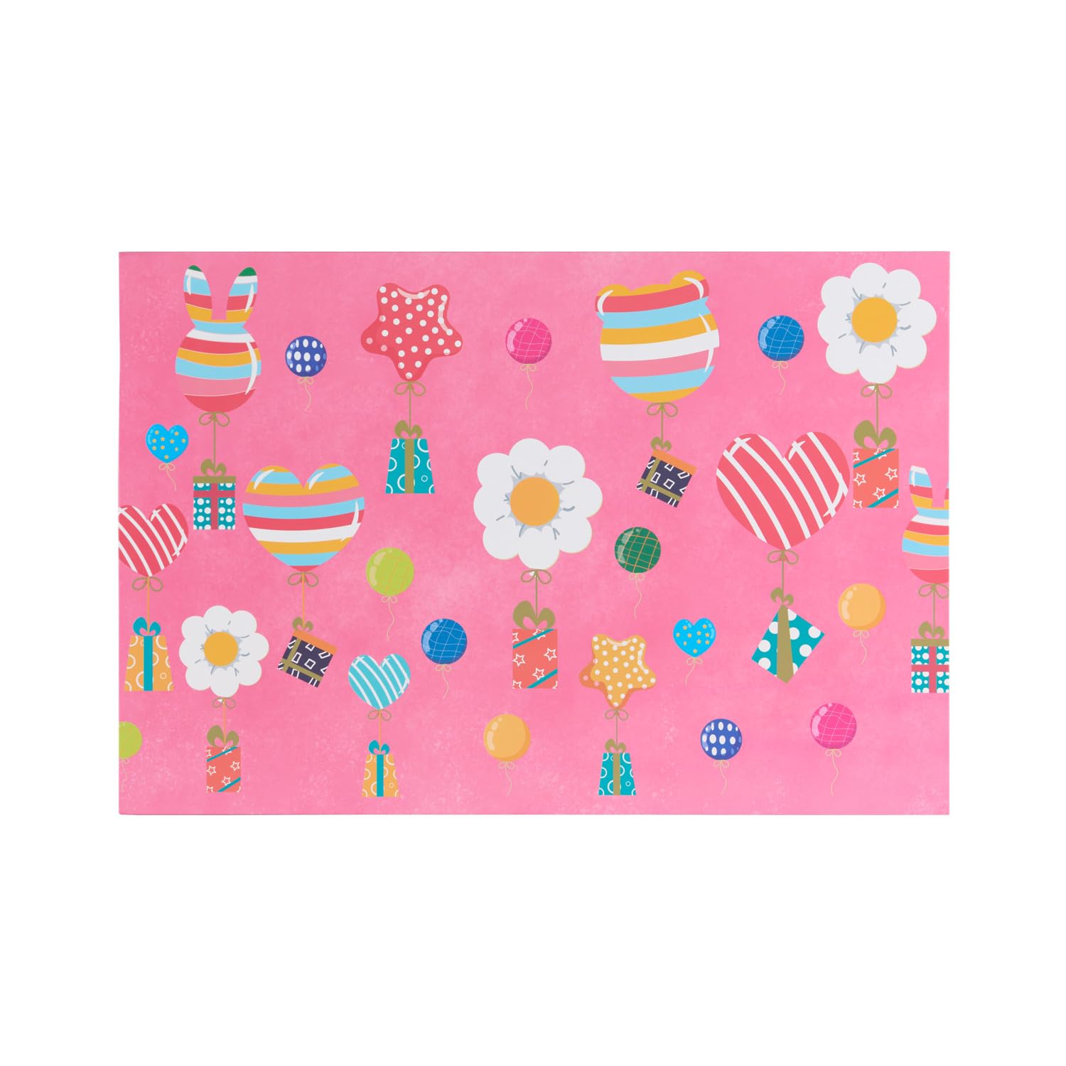 Idena 30477 - Boîte cadeau avec couvercle magnétique à charnière, 2 pièces de tailles différentes, Boîtes cadeau pour enfants en rose et menthe