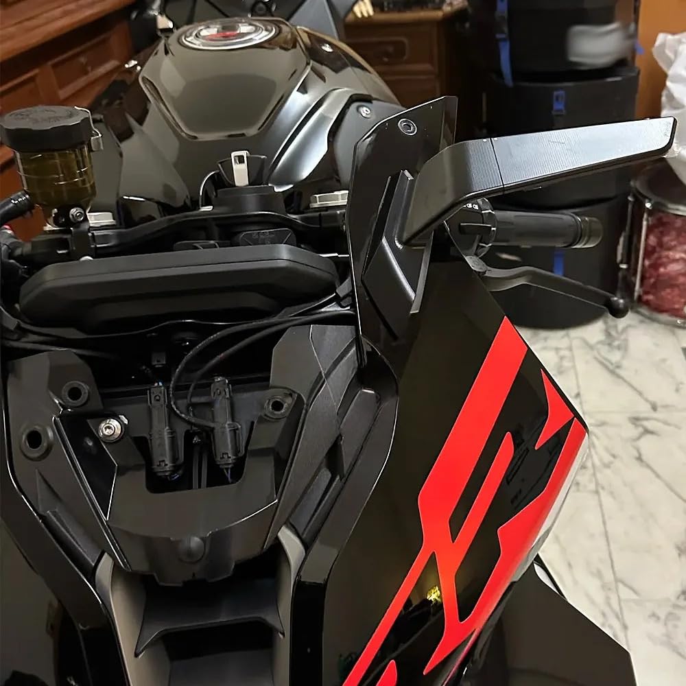 Specchietti retrovisori laterali per moto per BMW S1000RR 2019-2026 con indicatori di direzione a LED
