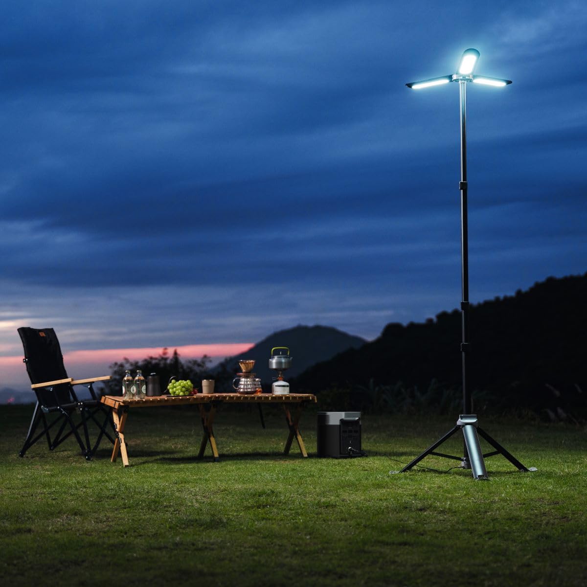 EF ECOFLOW Camping Lamp, Foldable Versatile Camp Light with