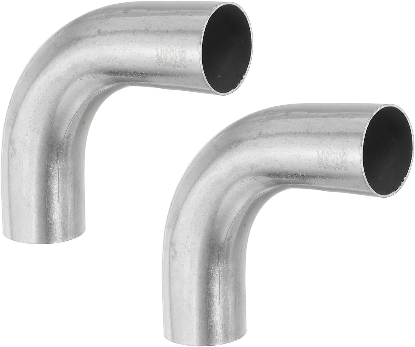 PATIKIL 1-1/4" OD 304 Stainless Steel Butt, 4Pack 90 Degree Elbow Pipe Fitting Bend Welding Sweat Solder Connection for Stair Handrail