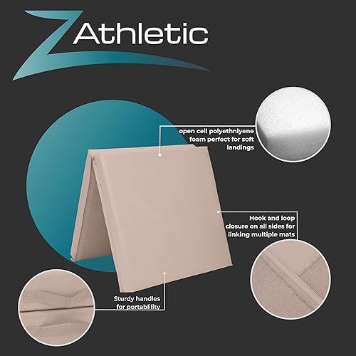 Miniatura 5 de Z Athletic Colchoneta plegable para gimnasia y gimnasia