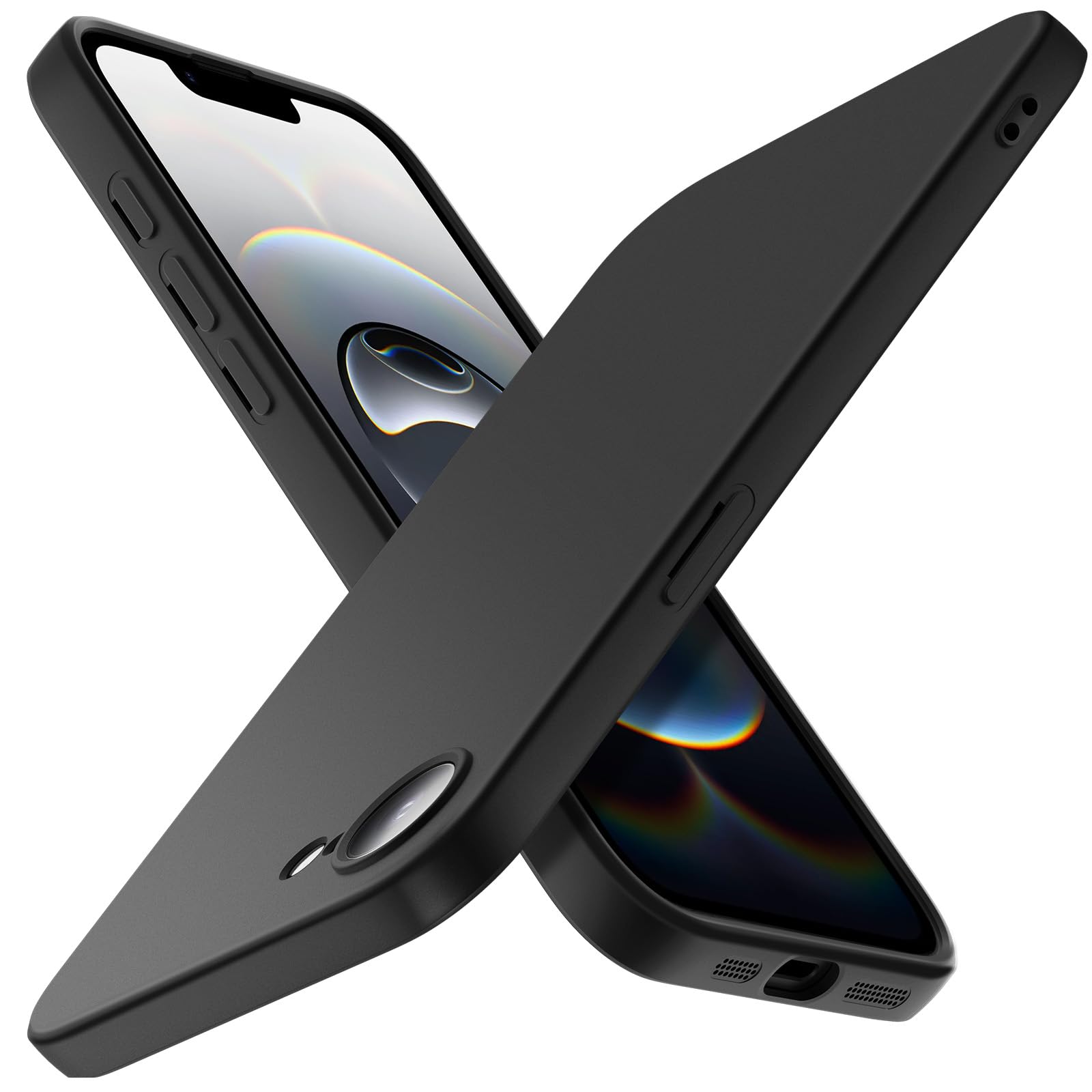 X-level for iPhone 16e Case, Ultra-Thin Silky Soft Touch Lightweight Phone Cover, Slim Fit Anti-Scratch Matte Finish Back Shockproof Cases for iPhone