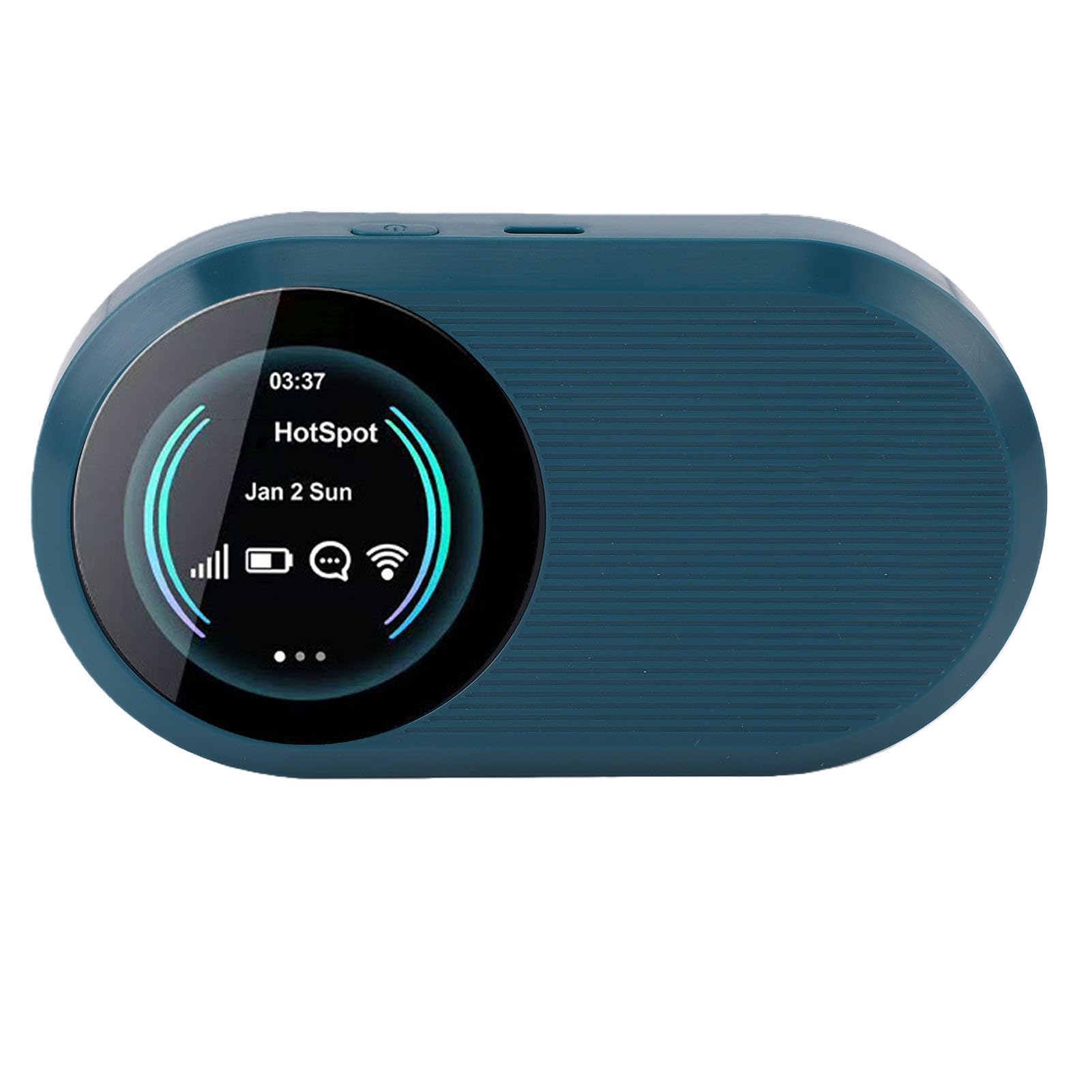 GOWENIC Router Mobile 4G WiFi6, Hotspot Tascabile Ad Alta velocità da 300 Mbps con Slot per Scheda SIM per 10 Dispositivi (Versione UE (1.3.5.7.8.20.38.40.41, WCDMA: 1.5.8))