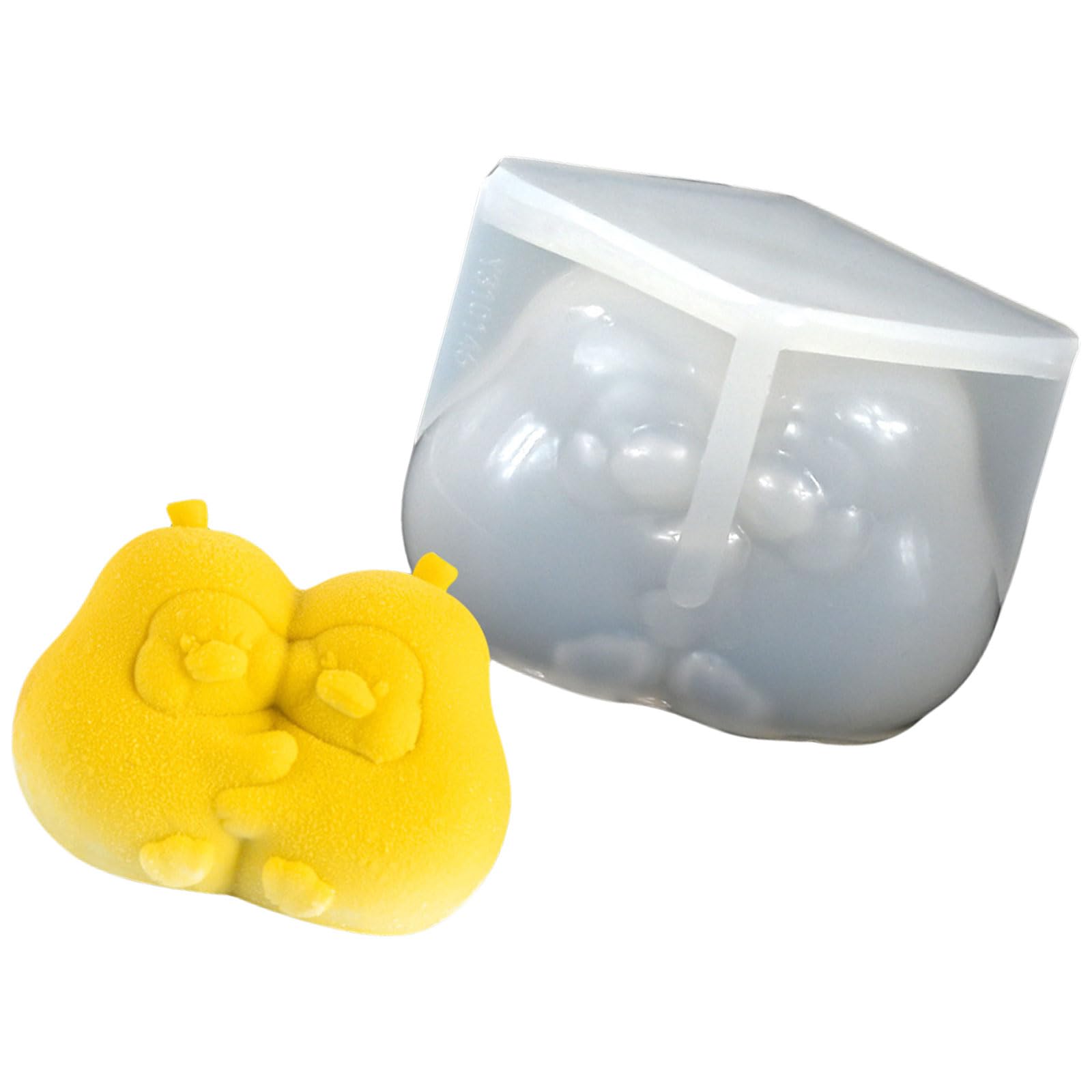 Tsophreniq Lovely Animals Shape Silicone Molds Baking Tool Mousses Cake Decorating Molds for Making Chocolate, Candy, Soap Mousses Cake Mold Kitchen Baking Supplies