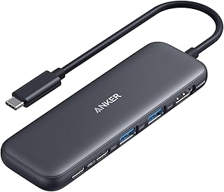 332 USB-C Hub (5-in-1) with 4K HDMI Display, 5Gbps USB-C Data Port and 2 5Gbps USB-A Data Ports and for MacBook Pro, MacBook Air, Dell XPS, Lenovo Thinkpad, HP Laptops and More