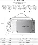 Sac pour le corps,Poignée Convertible et Satchel pour les femmes A5,iPad mini,long portefeuille; organisateur léger pour le travail, les voyages et les week-ends