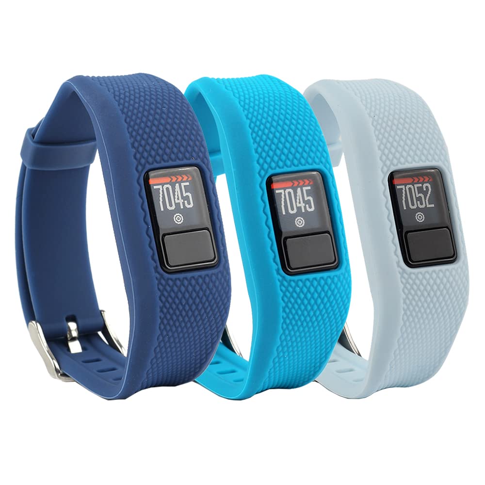 honecumi Compatible with Garmin Vivofit 3 Strap/Garmin Vivofit jr Watchband/Garmin Vivofit JR 2 Straps Replacement for Men Women,Vivofit 3 Soft Silicone Wristband Accessories for Kids Boys Girls — image 1