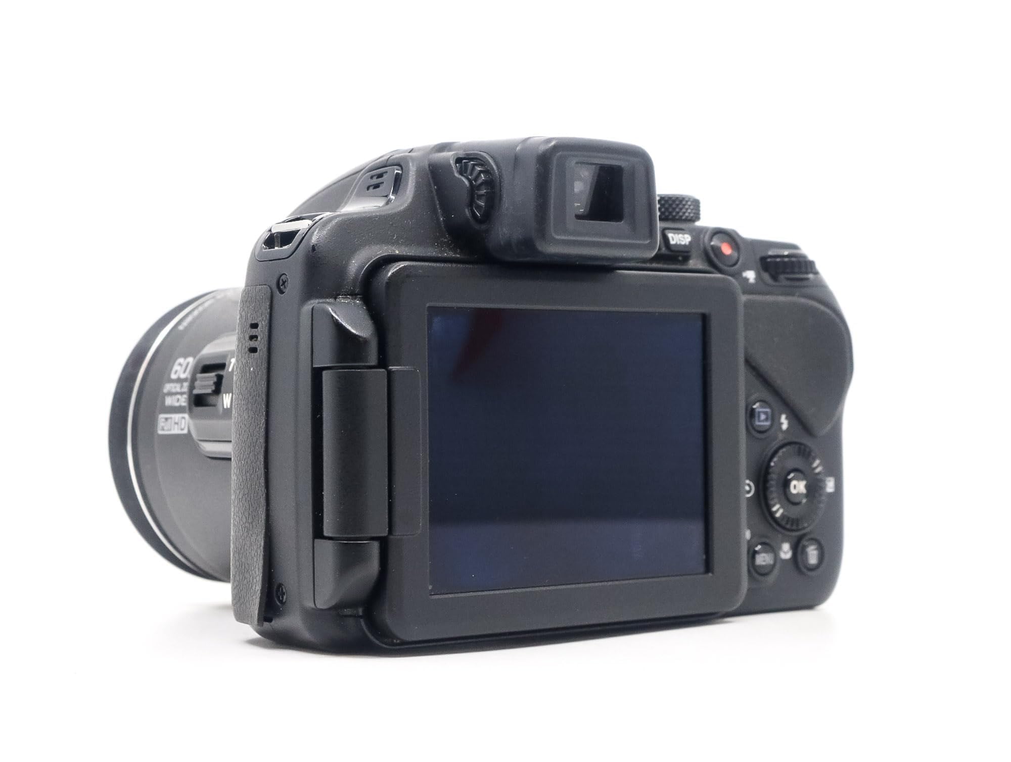 Nikon Coolpix P600 - Cámara compacta de 16.1 Mp (pantalla de 3", zoom óptico 60x, estabilizador óptico, vídeo Full HD), negro