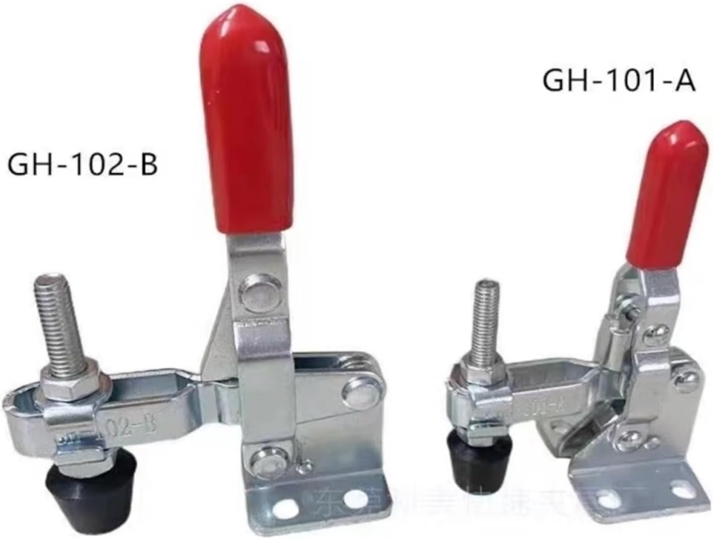 Toggle Clamps Horizontal Quick Clamp Heavy Workbench Clamp Chuck Engraving Machine Compressor Toggle Clamp Tool Clamps(GH-102-B 1Pcs)