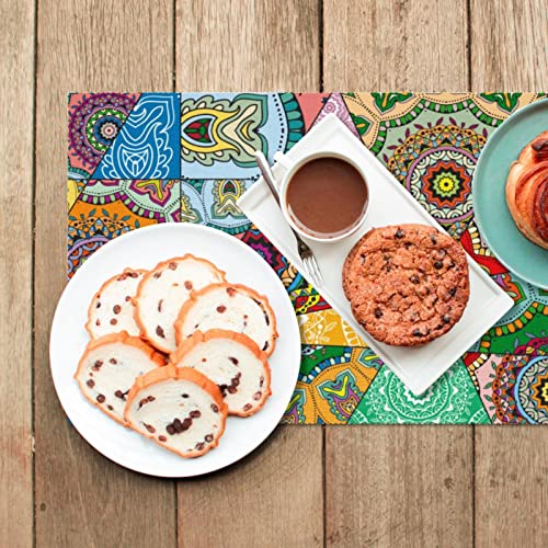 Sets de table Mandalas pour embellir vos dîners de famille