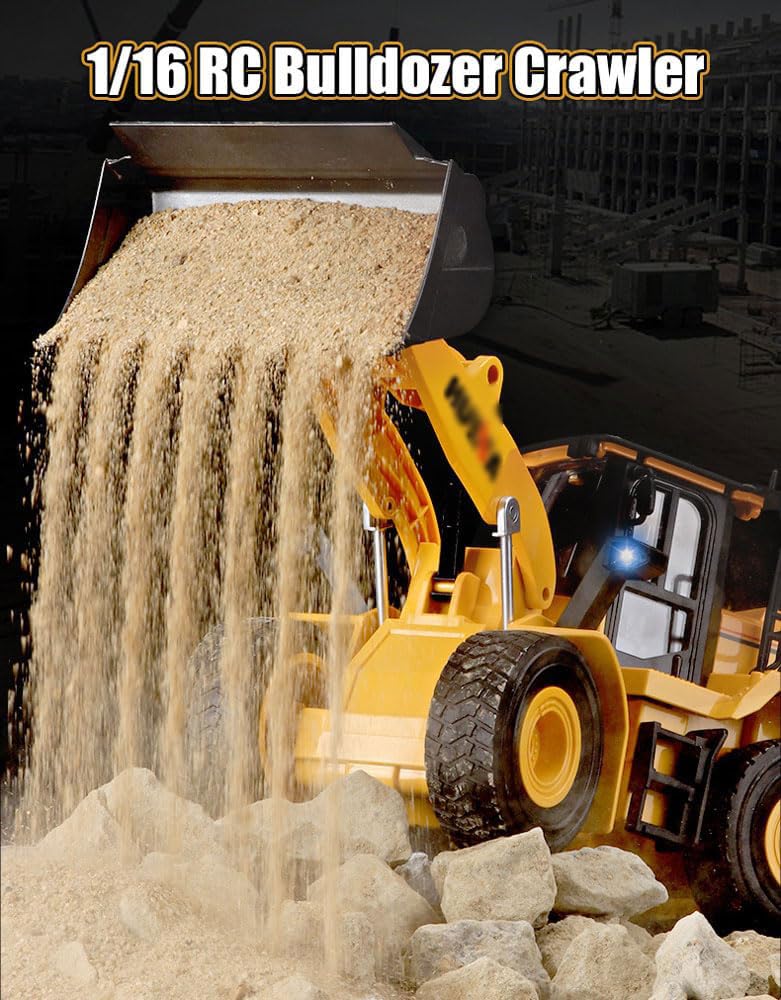 Amazon.co.jp: 1/186CH除雪機RCトラック除雪機2.4Ghzラジコンカー合金