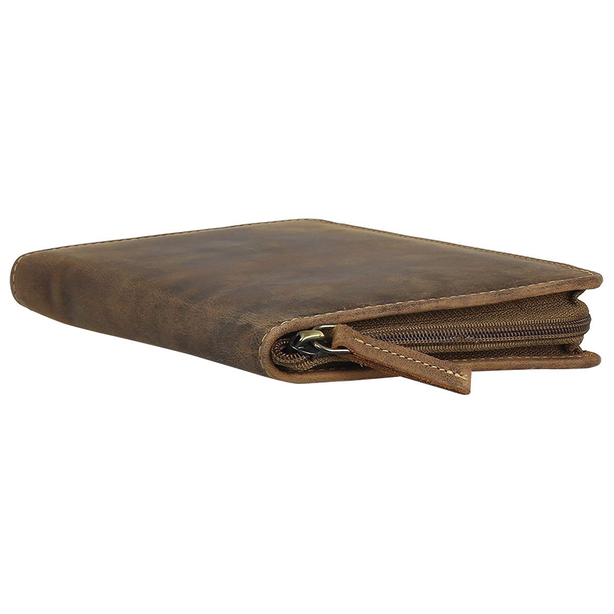 Greenburry Vintage Leder Stifteetui Federmäppchen Stiftemappe Mäppchen 1574-25